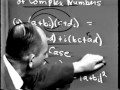 Lecture 1: The Complex Numbers