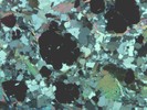 Sample MU-13, view 3, under crossed polarized light.