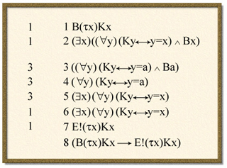 Natural deduction proof.