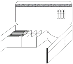 Drawing of the Kid Travel Kit.